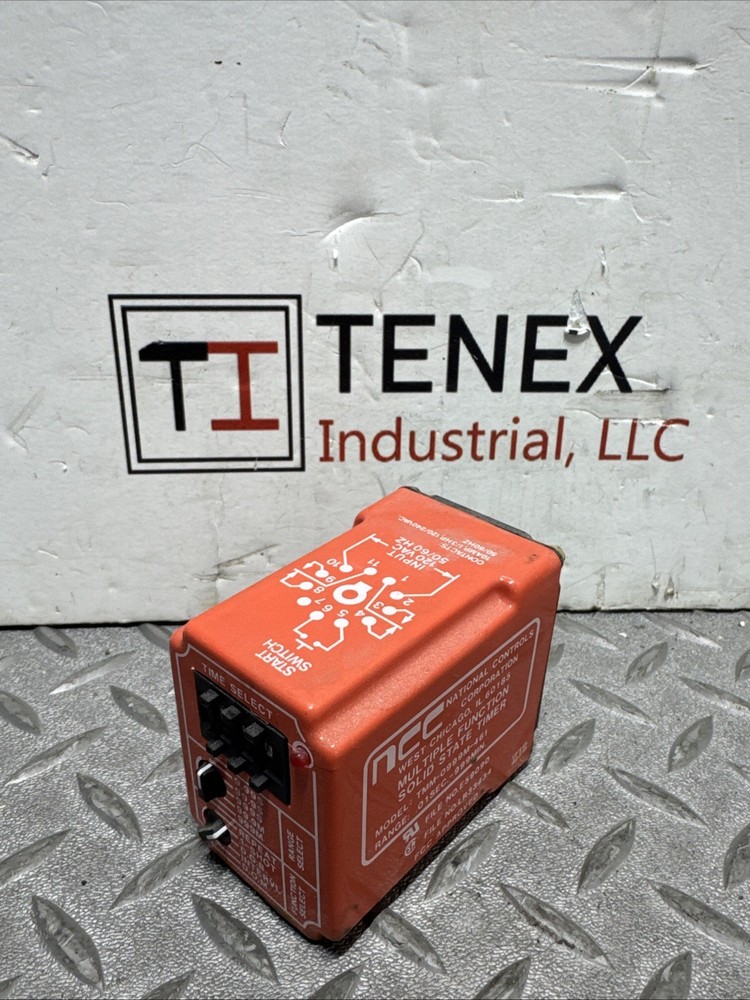 NCC TMM-0999M-461 Multiple Function Solid State Timer .01 Sec-999Min    A-37