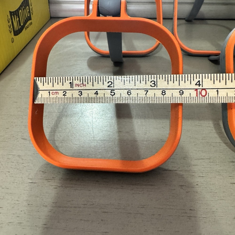 Blackstone Silicone Egg Rings Bundle 4 Set Square Griddle Breakfast Kitchen Cook