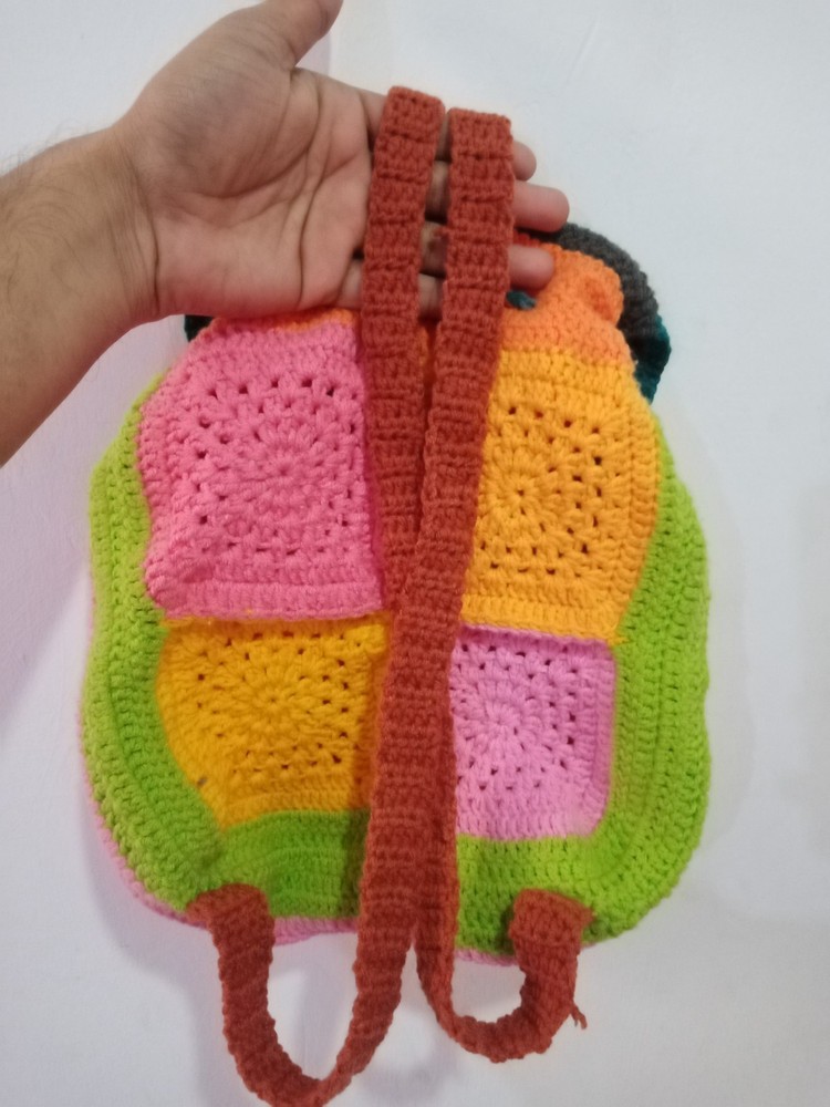 Crochet Handmade Children Bag