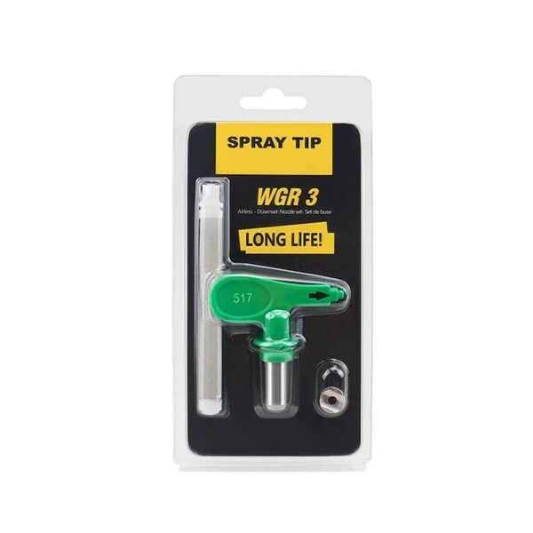 WGR Airless Spray Tip Nozzle 517 With Gun Filter