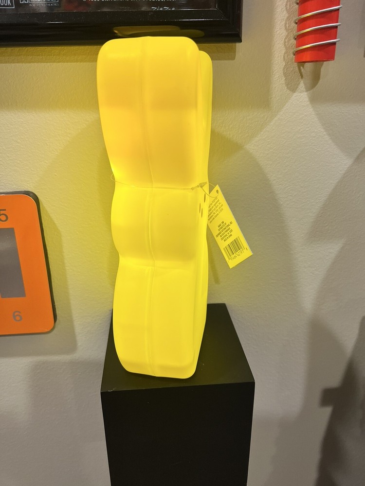 NEW Peeps Yellow Easter Bunny LED Light\Candle - 10” Tall
