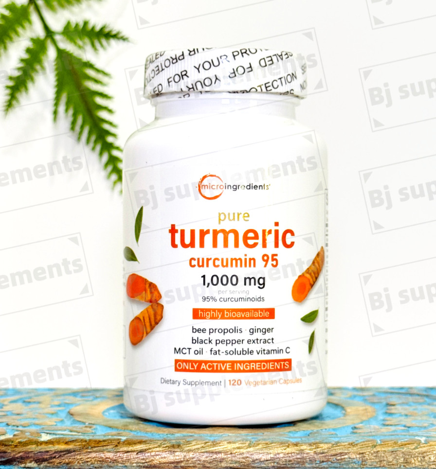 Turmeric Curcumin|95% Curcuminoids w/ Black Pepper 120capsules