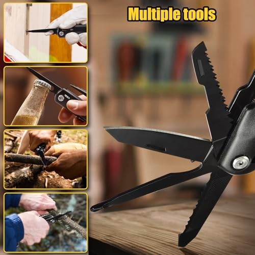 ZOOI - 12 in 1 Hammer Multitool - Camping Multitool & Pocket Multitool