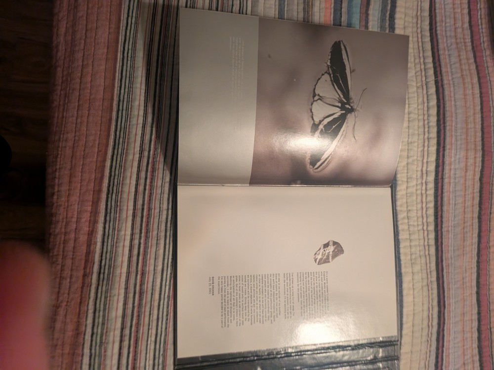 Rare signed David Sylvian Everything and Nothing 2001Program Incl CD & Poster