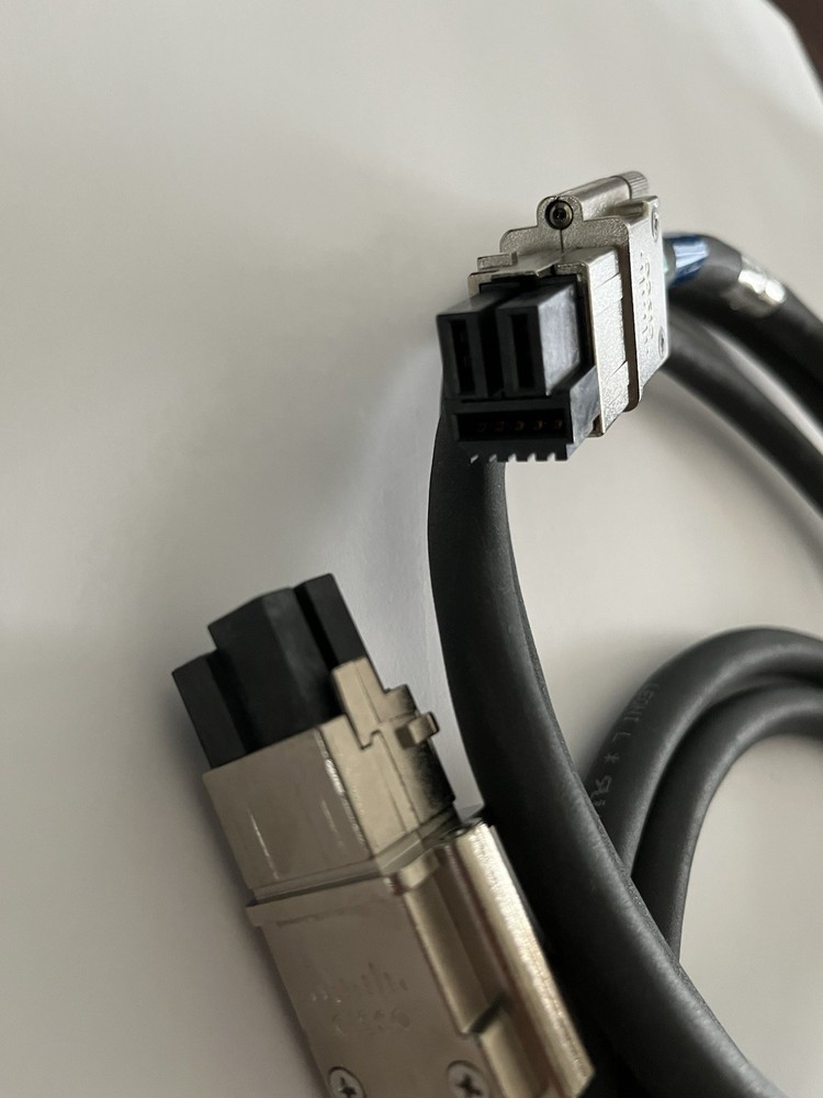 Lot of 2 - Cisco 37-1121-01 Stack Power Cable UNTESTED