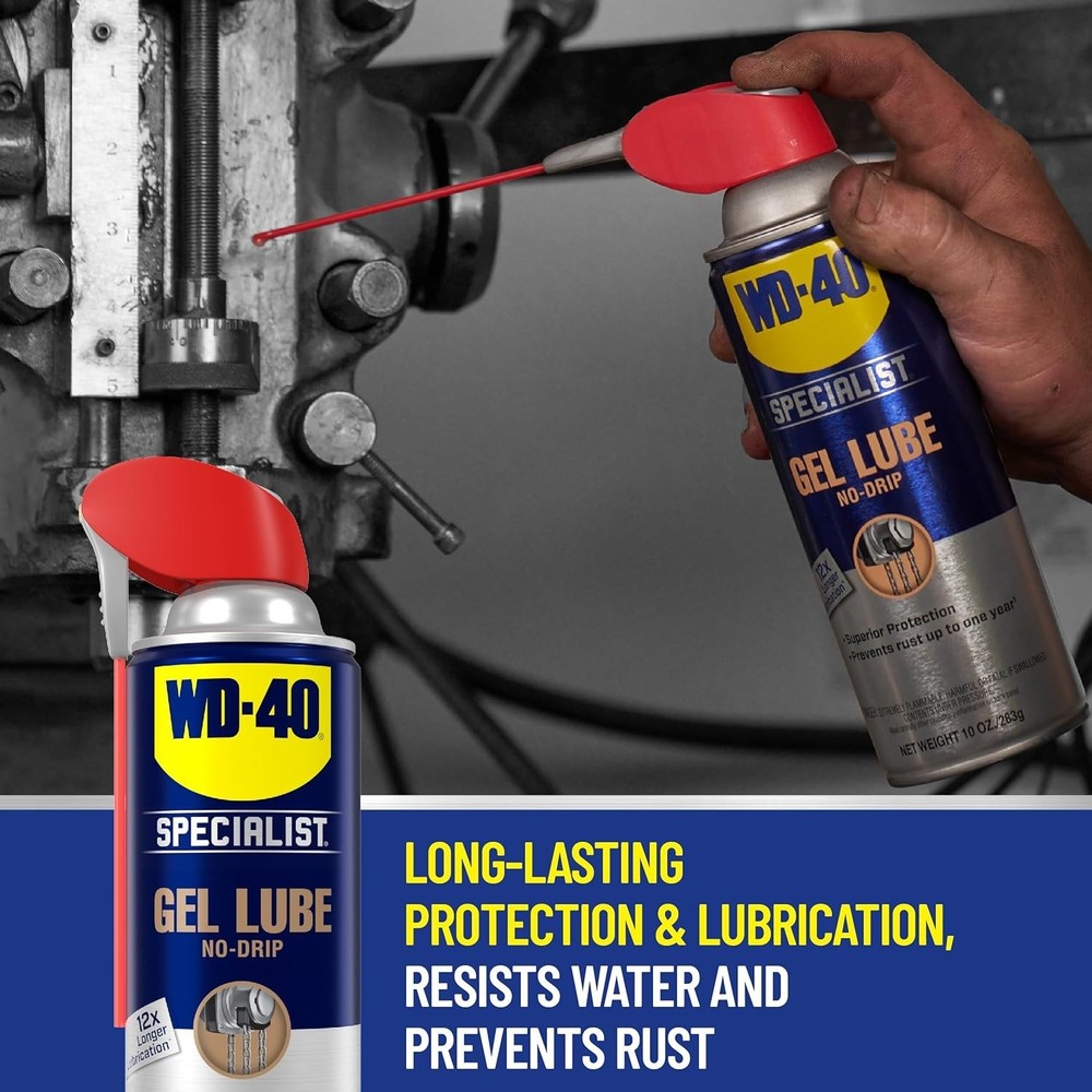 Versatile 10oz Twin Pack Gel Lube - Rust Preventing & Eco-Friendly Formula