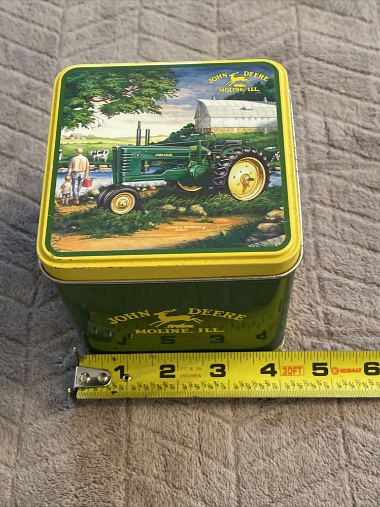 John Deere 2005 Spring Cube Tin Collector’s Tin