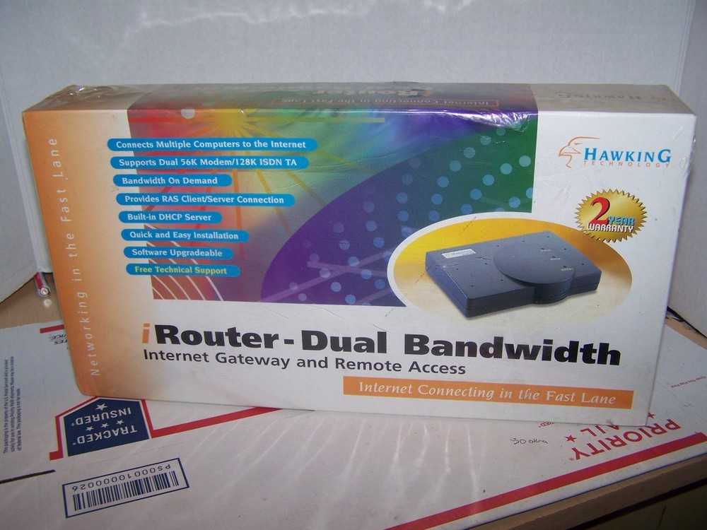 Hawking Technology iRouter-Dual Bandwidth Internet Gateway and Remote Access