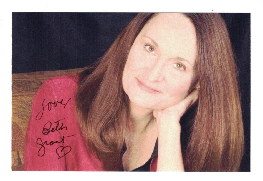 Beth Grant Signed Autographed 4 x 6 Photo Actress