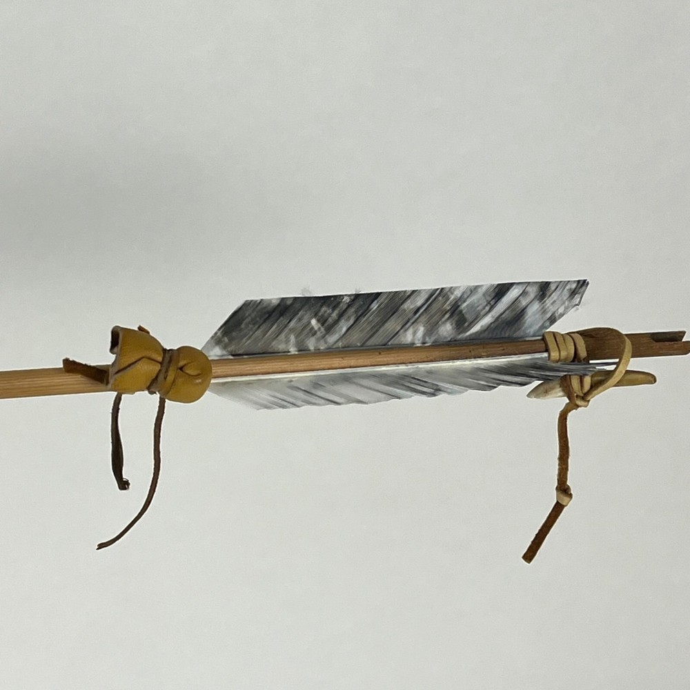 Decorative Beaded Native American Arrow Beadwork Crystal 33"