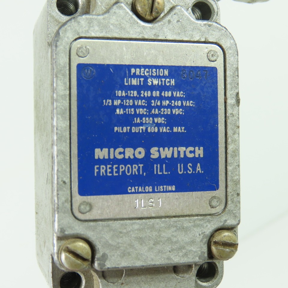 Micro Switch 1LS1 Precision Limit Switch 10A 120/240/480 VAC