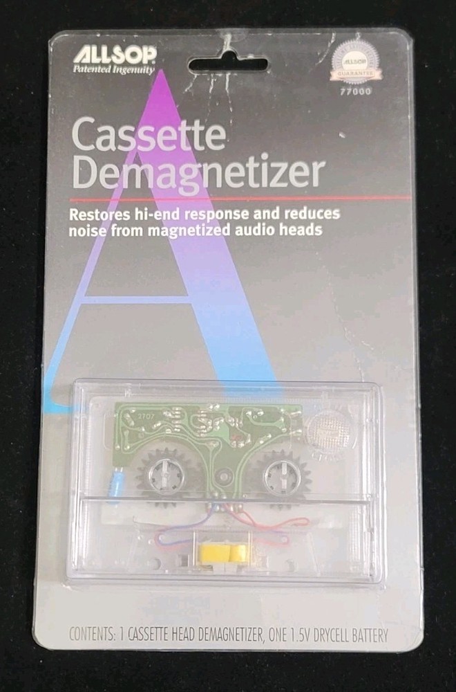 Vintage Allsop CASSETTE Demagnetizer #77000