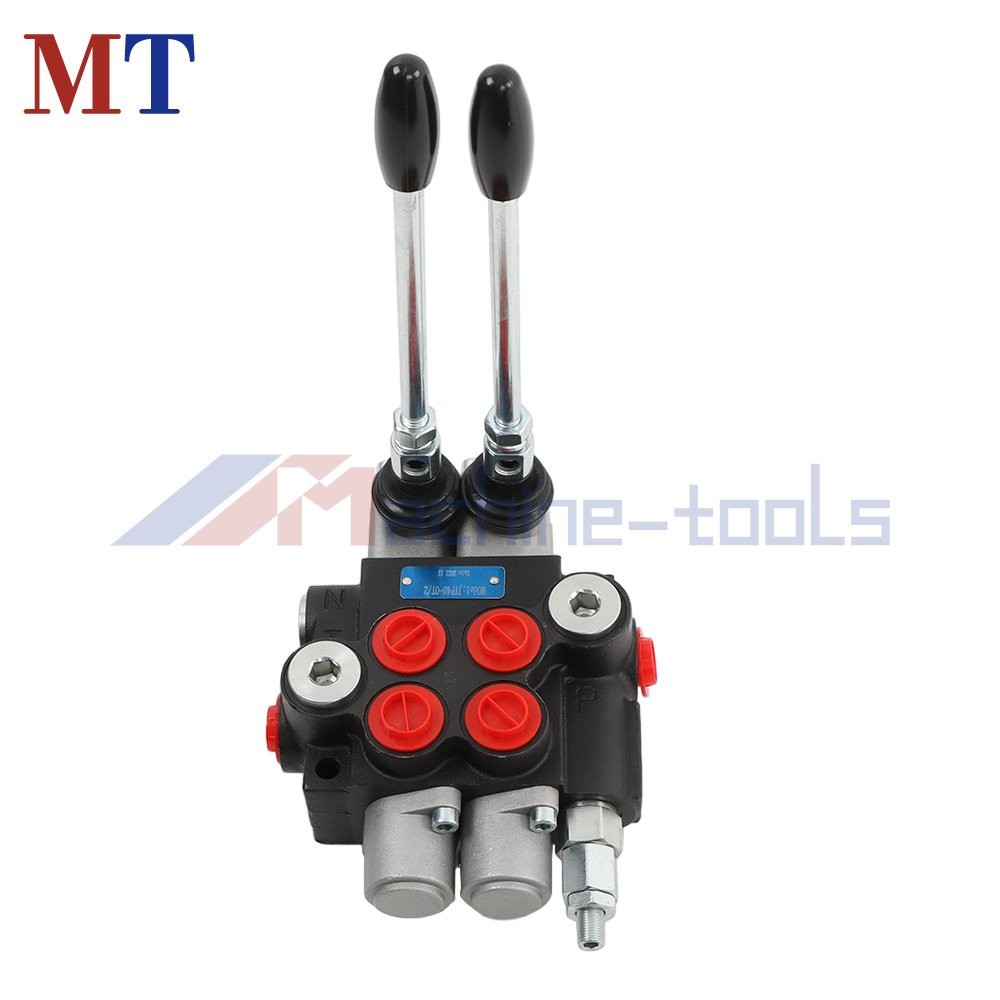 BSPP 2 Spool High-Flow Valve 3600 PSI for Custom Hydraulic Systems