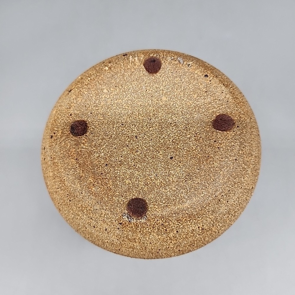 Stoneware Incense Burner Beige Butterfly 4"