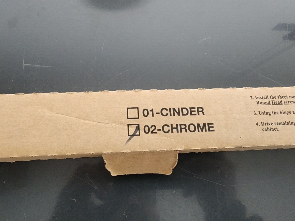 Medeco High Security Lock File Secure 21.5” Chrome