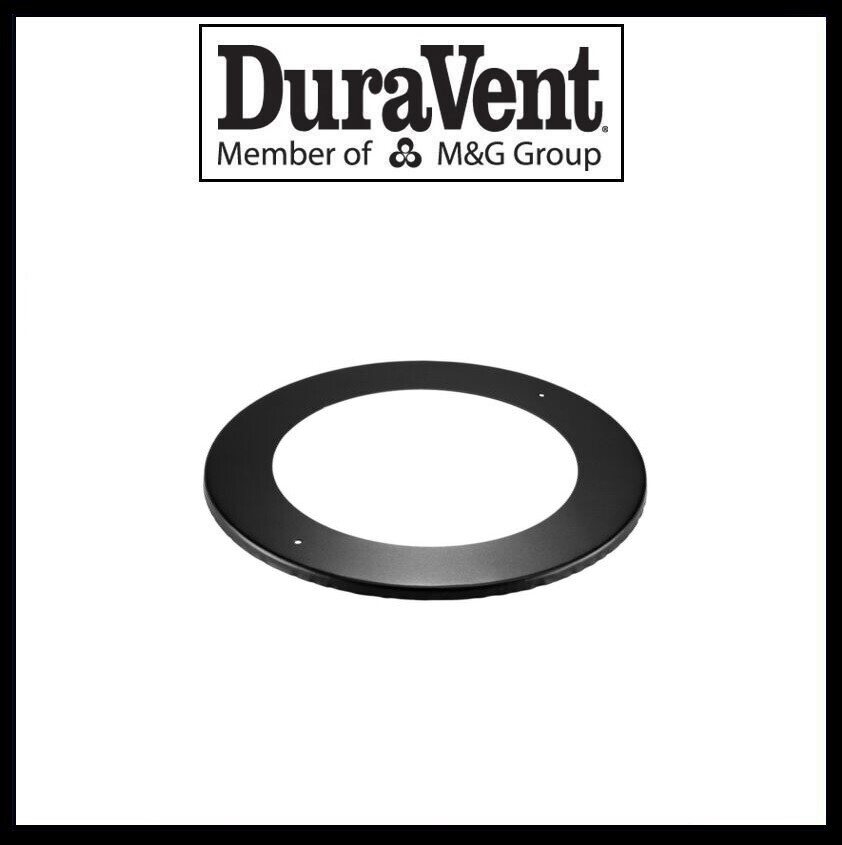 DURAVENT DURABLACK- 6" Trim Collar #6DBK-TC