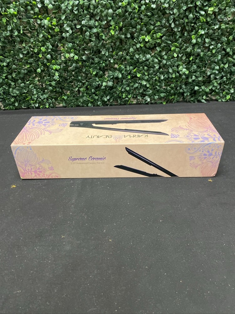 Karma Beauty Supreme Ceramic Flat Iron.