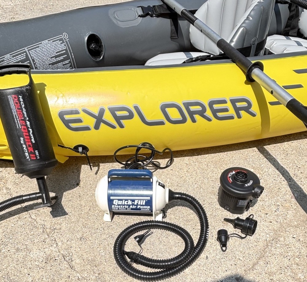 INTEX Inflatable Tandem Kayak Explorer K2 *** Read Description