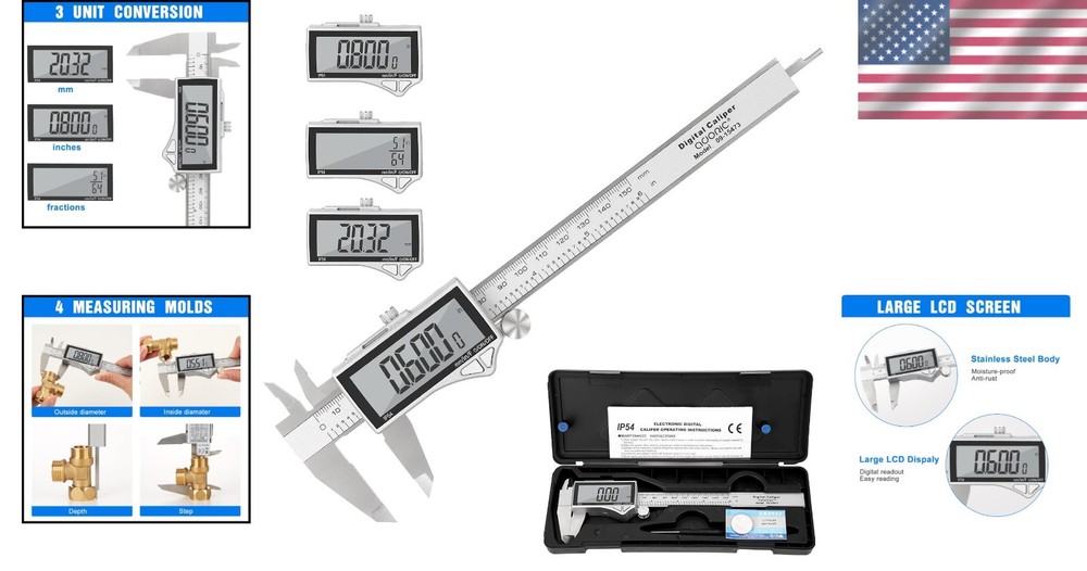 Stainless Steel Digital Caliper