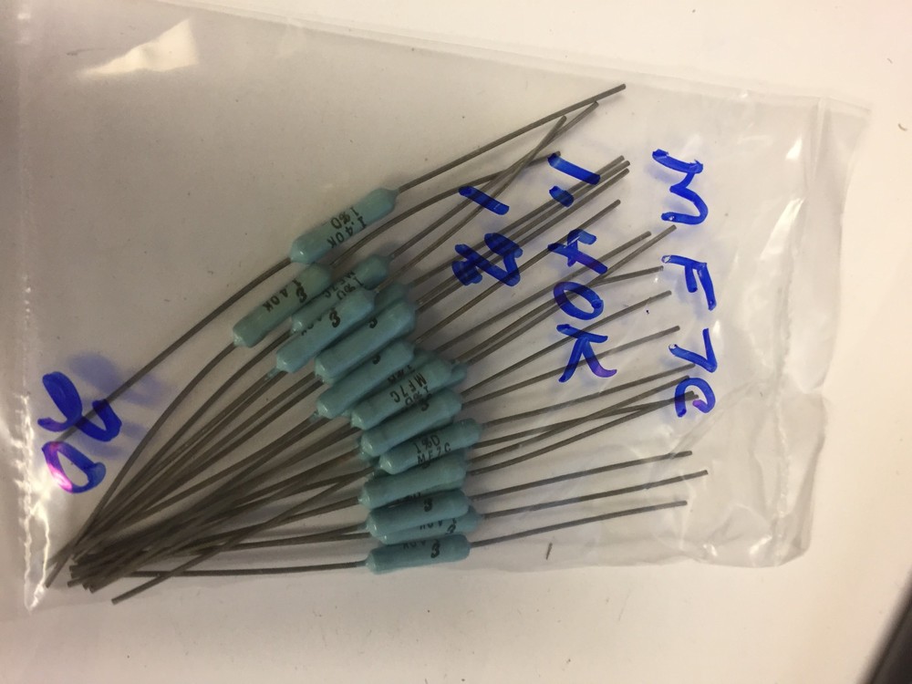 MF7C 1.40K  OHM   1% RESISTORS 20 PCS NOS