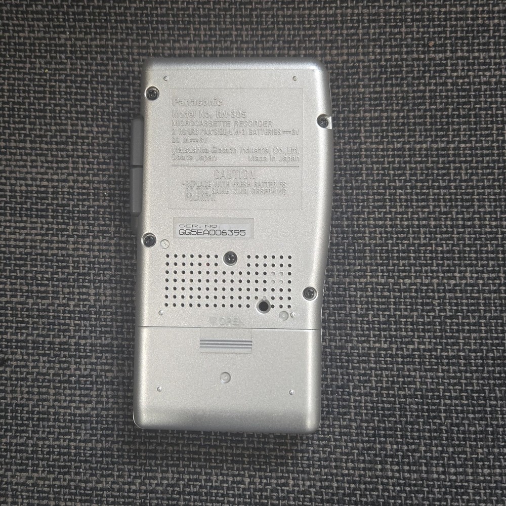 Panasonic Handheld Micro Cassette Voice Recorder RN-305 TESTED USED
