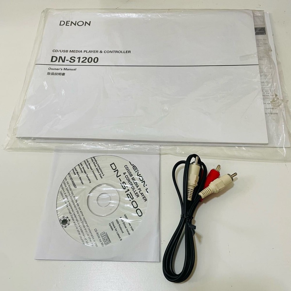 DENON DN-S1200 DJ CD USB Media Player Controller Tested with Box Japan