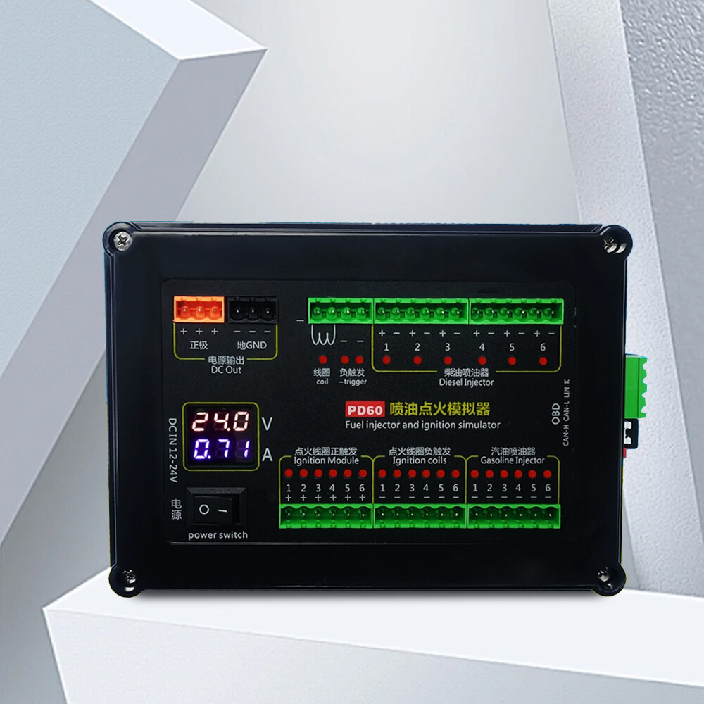 Fuel Injection Ignition Simulator ECU Maintenance Platform Testing Equipmentcb