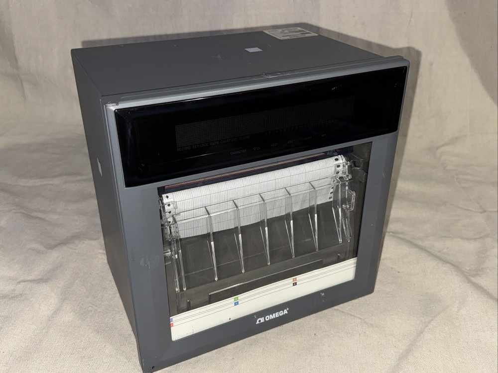 Omega RD1800B Programmable Chart Recorder Plotter RD1804B/A1/R1 100/240 VAC 1