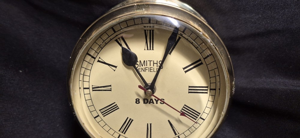 Smith Enfield 8 Day Ships Porthole Clock
