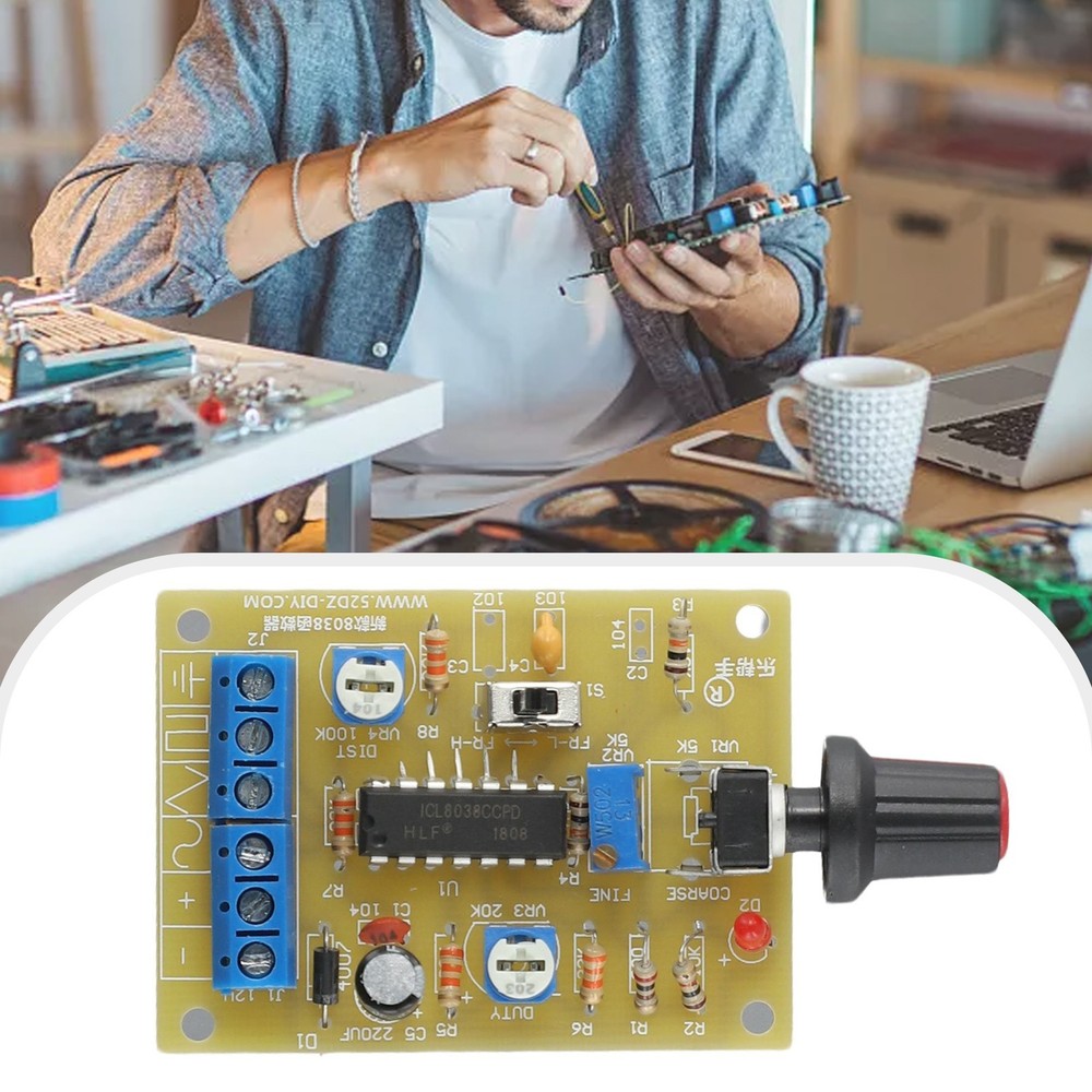 Function Signal Generator Circuit Board ICL8038 DIY Kit for Wave Output