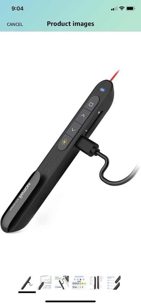 new Norwii professional wireless presenter