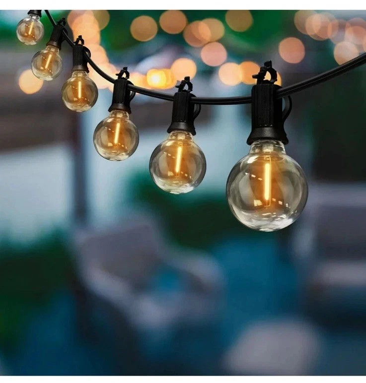 Feit Electric 50' LED Cafe String Light - NEW