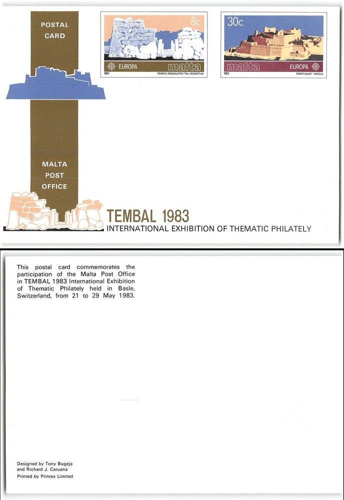 1983, Tembal post card