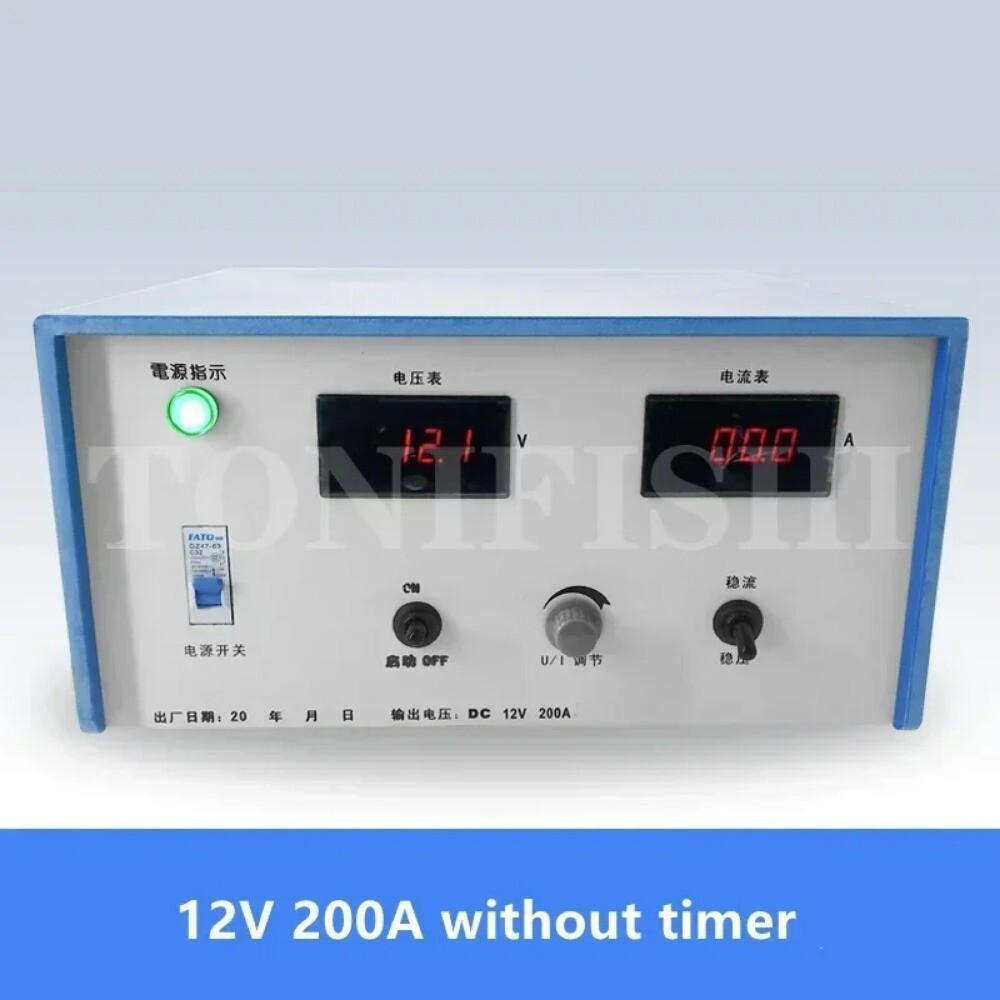 High Frequency Switch Rectifier Electroplating 200A 300A 12V Electrolytic Oxide