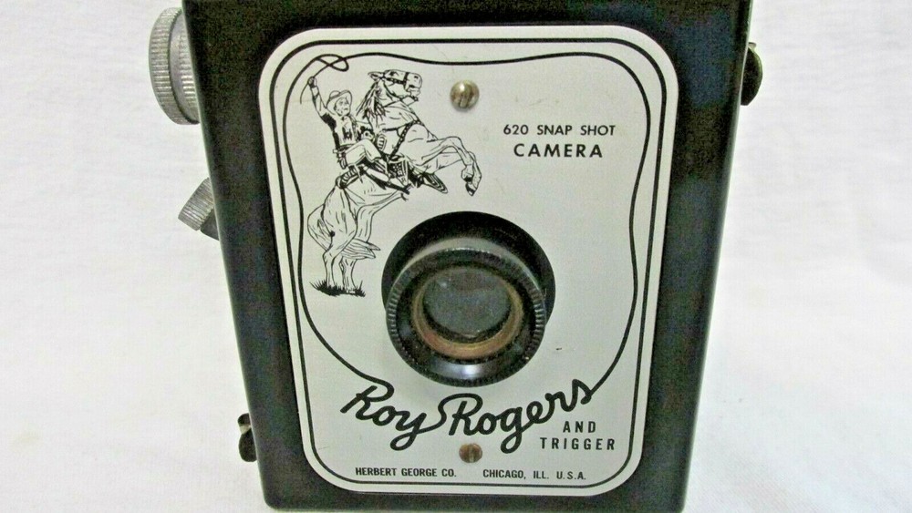 VINTAGE 1950s IMPERIAL CAMERA ROY ROGERS AND TRIGGER 620 CAMERA