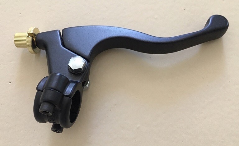 Black Brake Lever With perch For 7/8” Bars