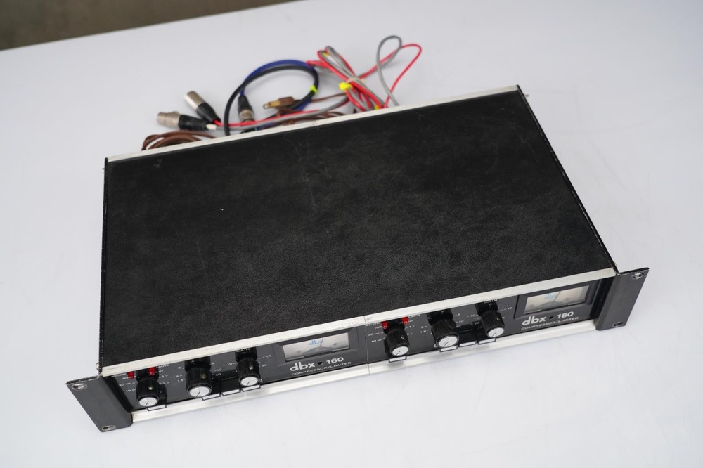 dbx 160VU Compressor Limiter Stereo Pair #59108
