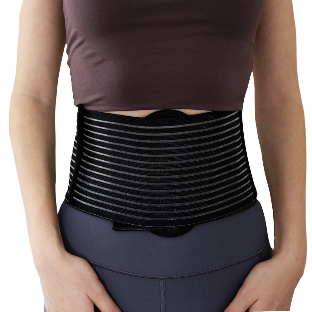Umbilical Hernia Belt for Men & Women Abdominal Support with Compression Pad