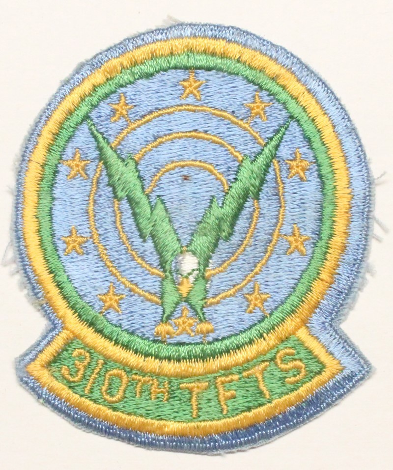 USAF Air Force Patch: 310th Tac Fighter Training Squadron