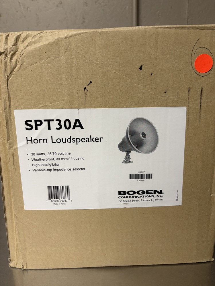 Bogen 30 Watt Horn Loudspeaker SPT30A