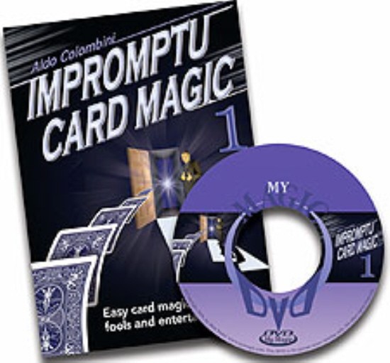 Aldo Colombini's -  Impromptu Card Magic  - Volume One (DVD)