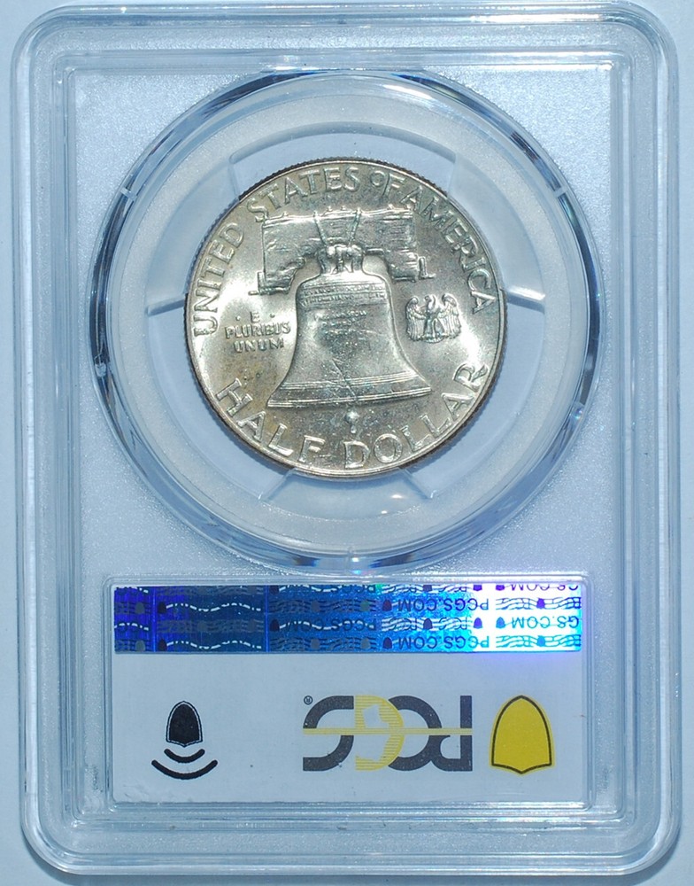 1948 PCGS MS67FBL Full Bell Lines Franklin Half Dollar