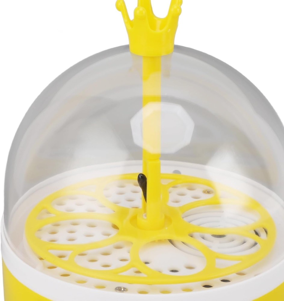 Mini Egg Incubator with Automatic Temperature Humidity Control, Transparent L...