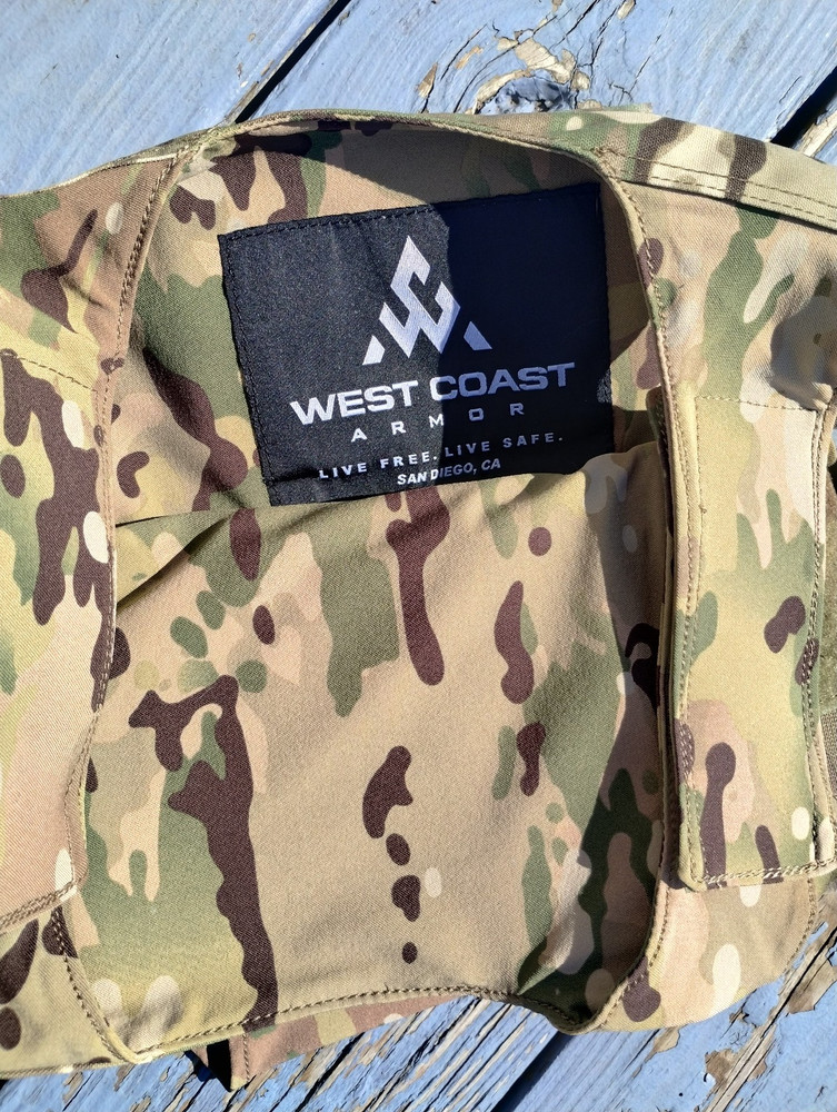 West Coast Armor LVPC (Low-Visibility Plate Carrier), Multicam, Medium SAPI, VGC