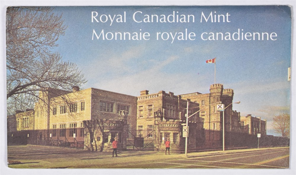 1974 Canada Uncirculated 6 Coin Mint Set With Envelope