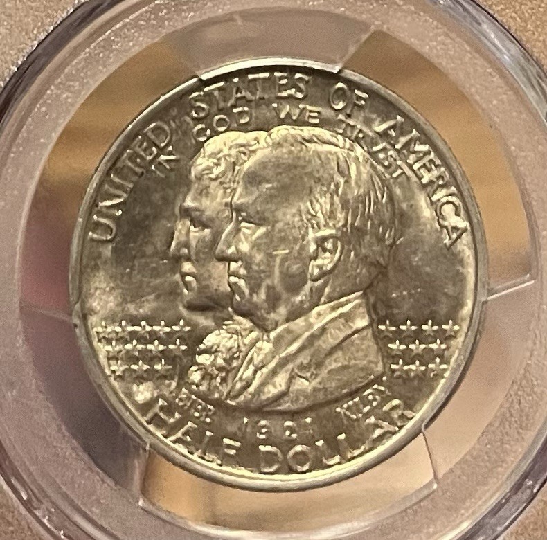 1921 PCGS MS63 Alabama Commemorative Silver Half Dollar