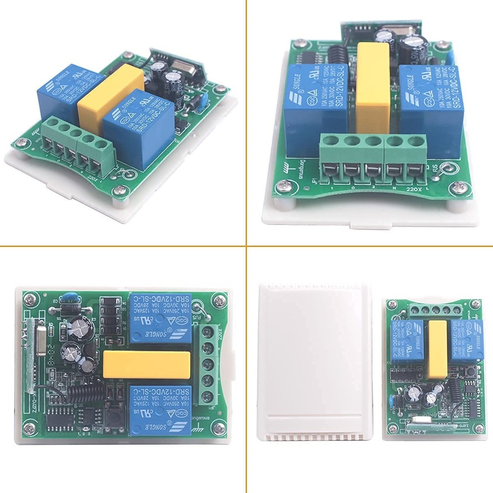Universal 110V AC Motor Remote Control Switch Forward and Reverse Remote Cont...