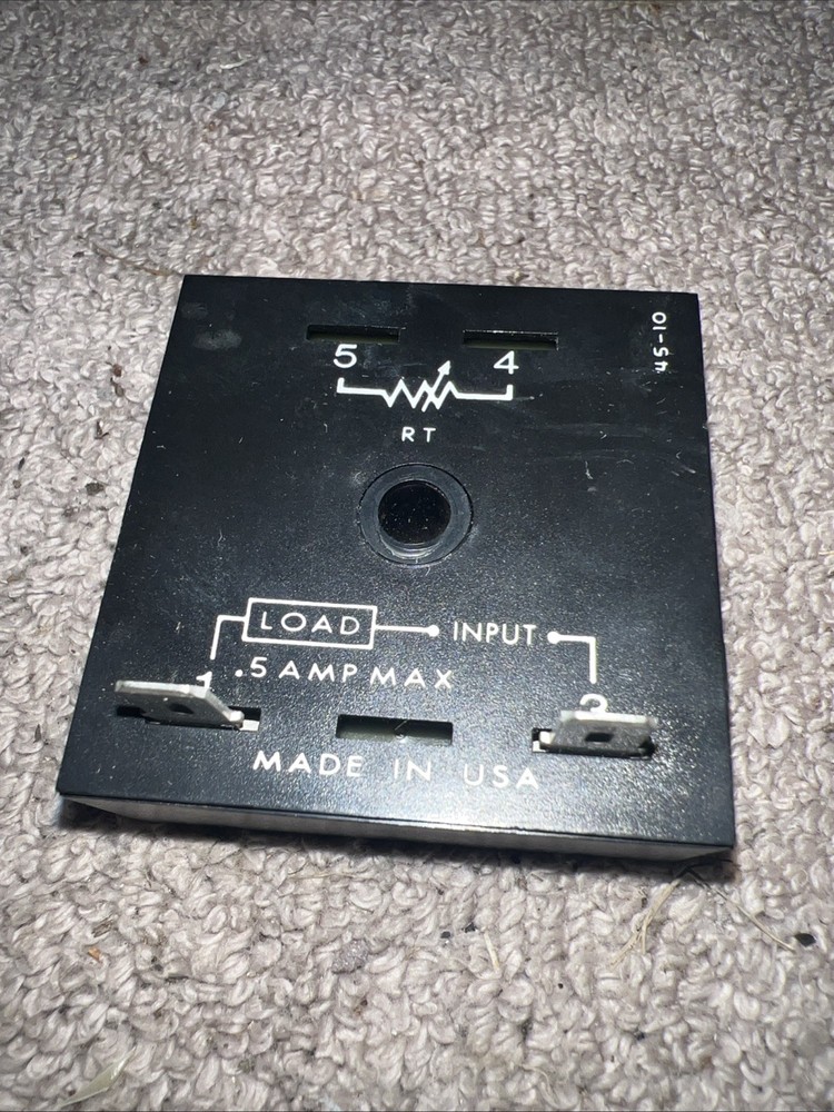 SSAC Solid State Timer, One Second, TAC1411, 10A, 120VAC, 0.5A