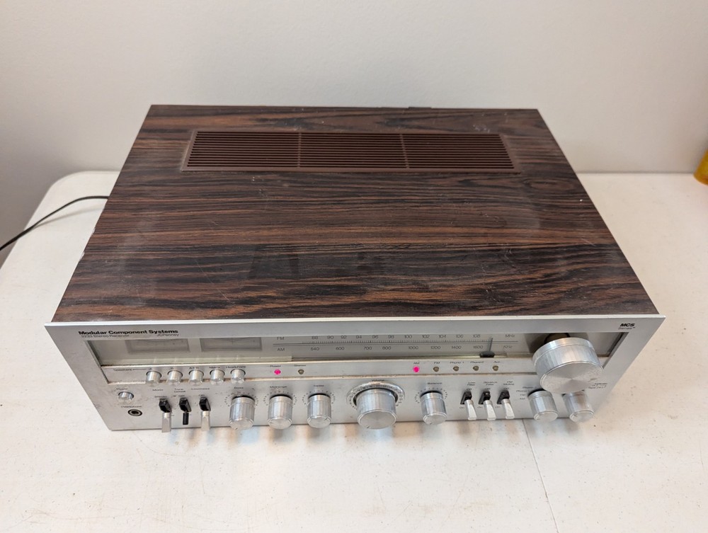 MCS Modular Component Systems 3233 Vintage Stereo Receiver AM/FM Tuner