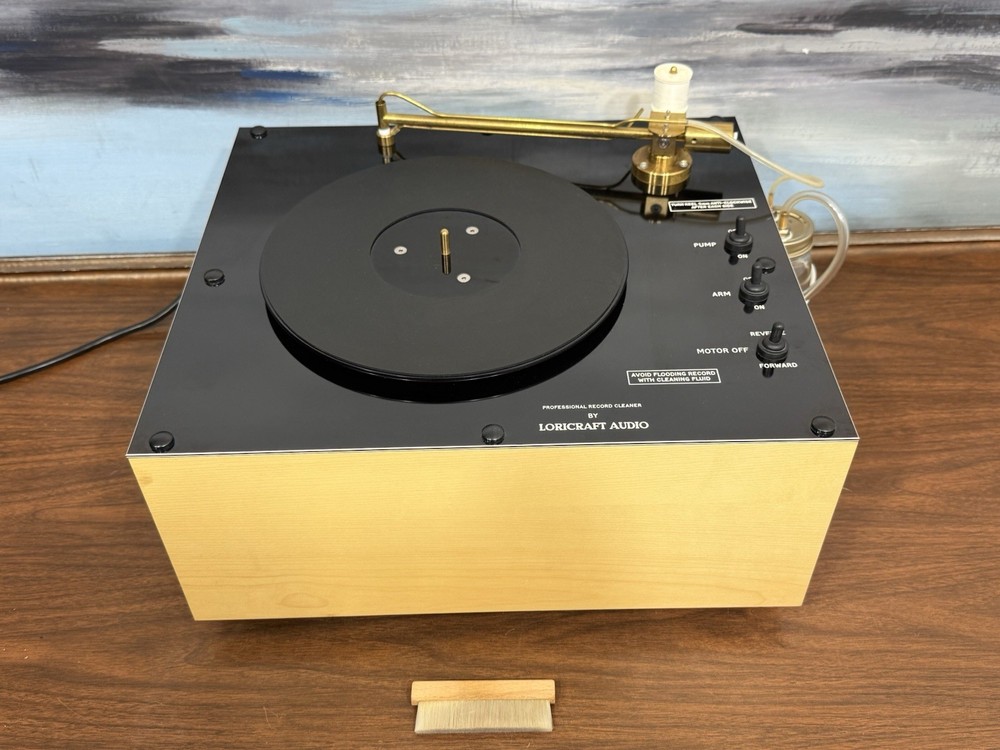 Loricraft Audio PRC4 Professional Record Cleaning Machine, WORKING- TESTED